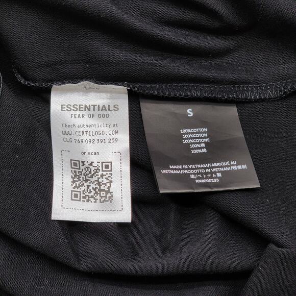 Fear of God Essentials Oversized Crewneck T-Shirt in Black - NWT - Picture 7 of 11